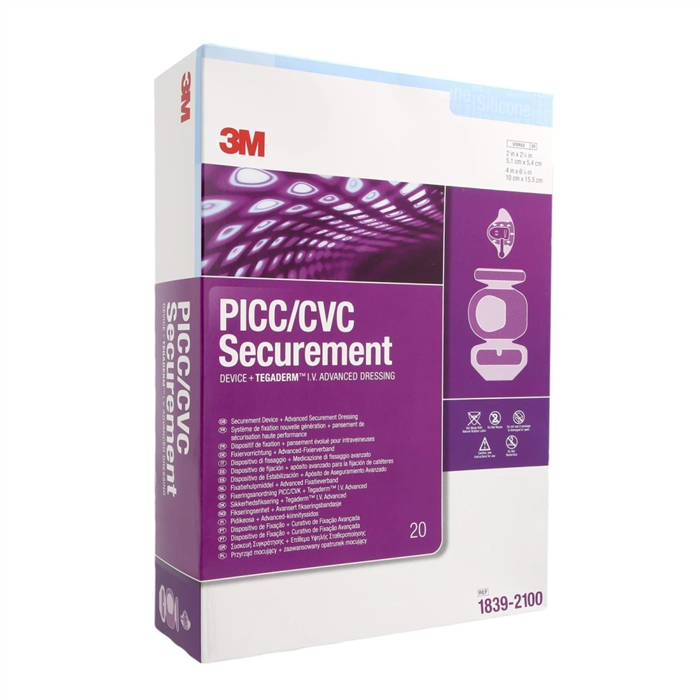 [1839-2100] Tegaderm picc 10 cm x 15,5 cm, 20 pièces_x000D_
steril, grip-lock fixation