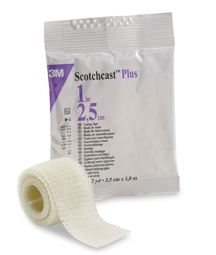 [82003 KCIM] Scotchcast plus platre synth rigide, 10 pcs_x000D_
7,5 cm x 3,60 m