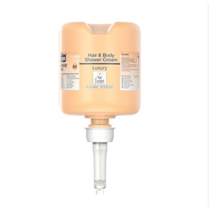 [420662] Tork mini Luxury Creme de douche corps et cheveux 475ml, S 2,  8 x 475 ml