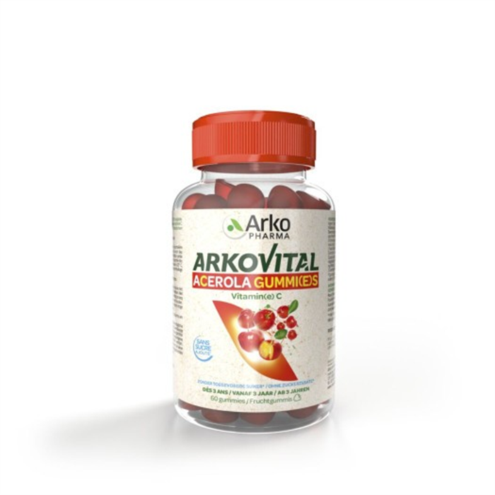 [4407466] Arkovital Acerola Gummies, _x000D_
60 Gummies