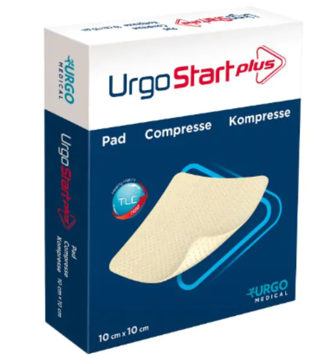 UrgoStart Plus Kompresse 6 x 6 cm