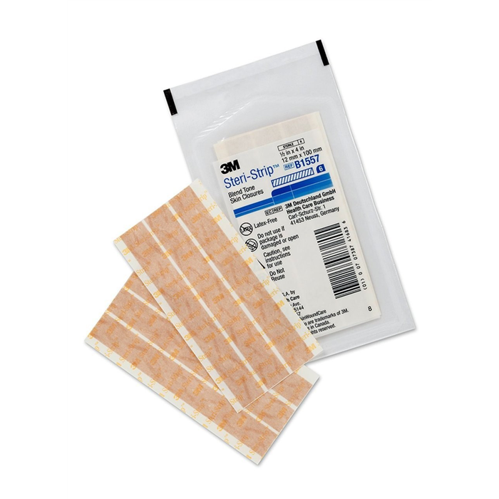 [1557] Steri-Strip Blend Tone Wundverschlusssystem, 12 mm X 100 mm,_x000D_
50 pièces