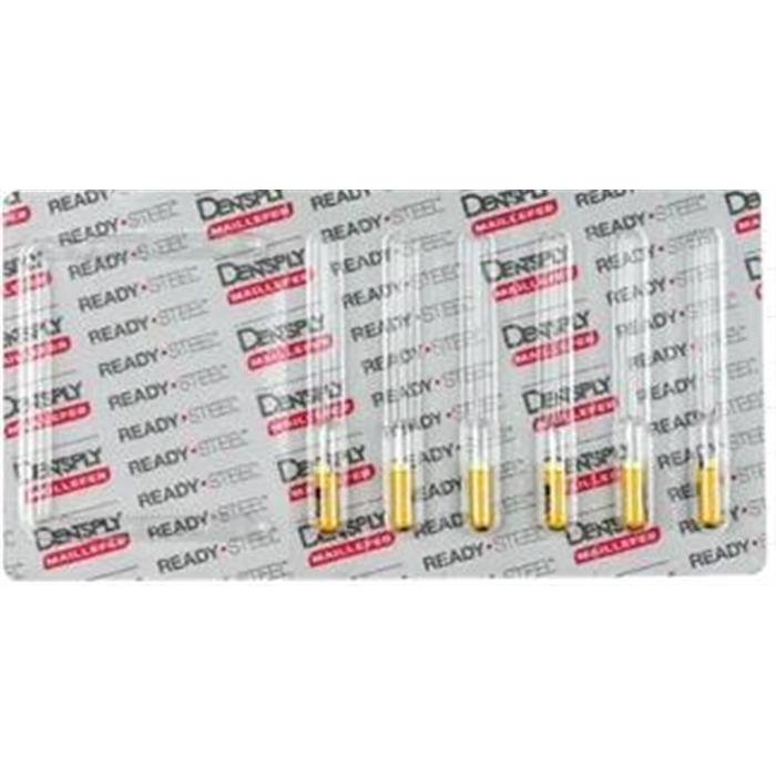 READYSTEEL K-Files - Paquet de 6 pièces, 25 mm ISO 020, sterile,  A012D02502004