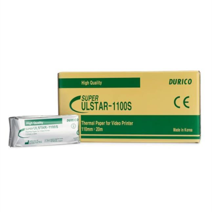 Papier pour imprimante vidéo Ulstar 1100S 110 mm x 20 m, 5 rouleaux _x000D_
(747830)