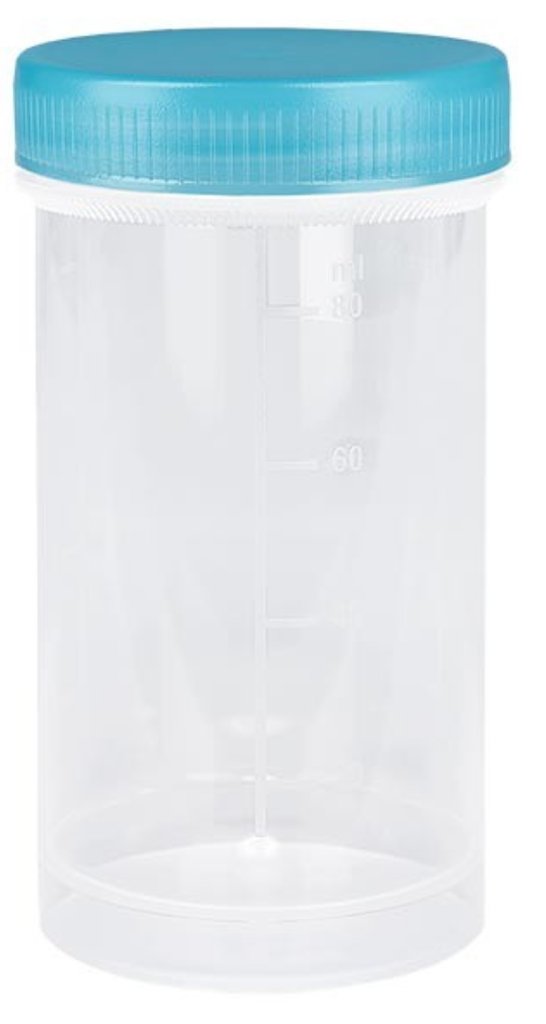 Pot a usage Multiple pp 100 ml Sterile, Boite de 200 pcs