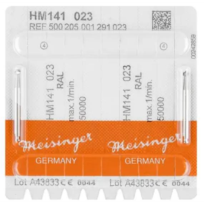Meisinger Fraise chirurgicale HM 141 - paquet de 2, _x000D_
500205001291023