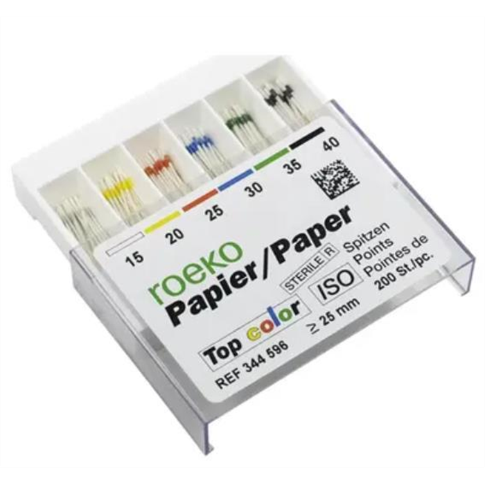 [64460] Pointes de papier Roeko top color, assortiment de 200 pièces, ISO 015-040, 344596