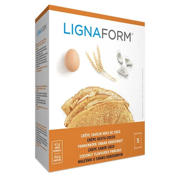 Crêpe noix de coco, boite de 5 sachets