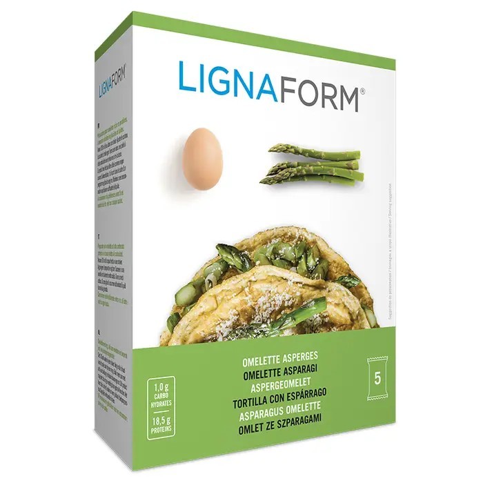 Omelettes asperges, boite de 5 sachets