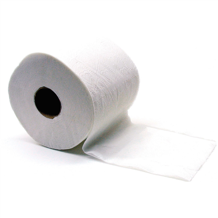 Papier toilette, 2 plis, naturel, 64 rouleaux