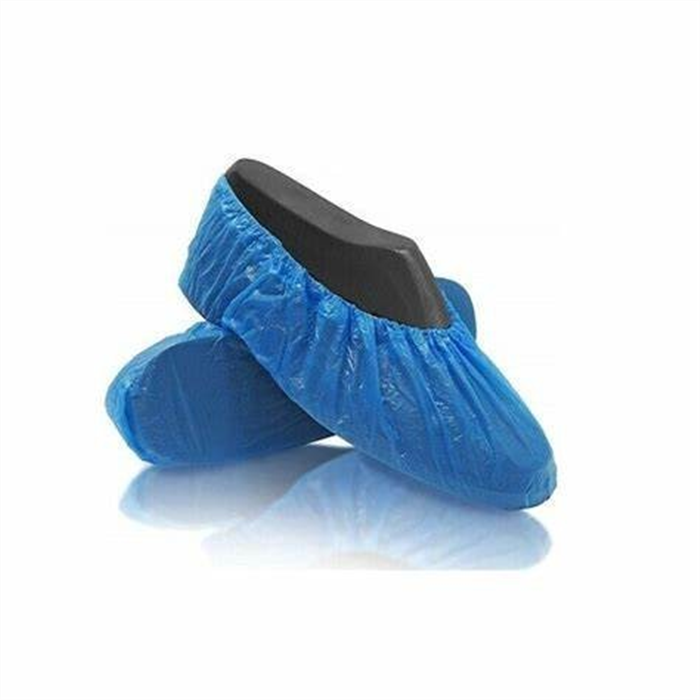 MaiMed-Shoe cover PE, 15x41 cm, non sterile_x000D_
of  polyethylene, blue, 100 pcs