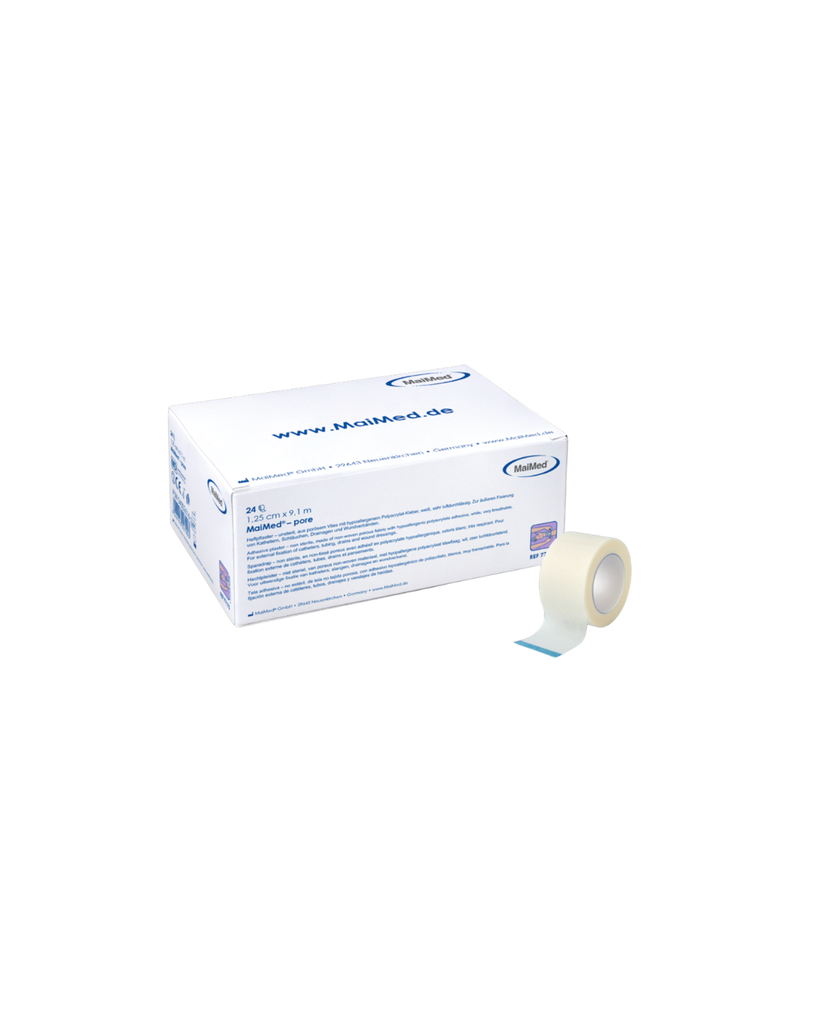 MaiMed-pore 1,25 cm x 9,1 m, sparadrap chirurgical non tissé, 24 pièces / boîte