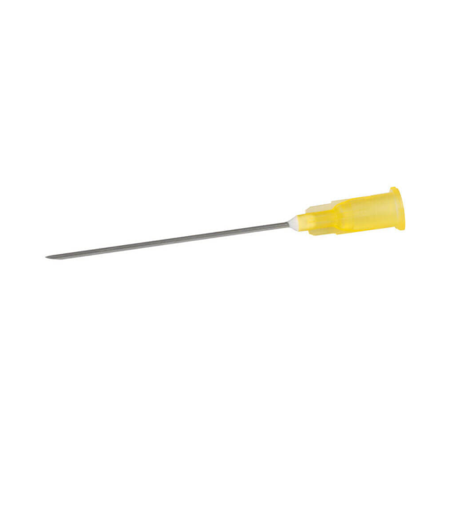 NEOPOINT KANUELE NR 1, 20 G x 1 1/2, 40 mm, 0,90 mm, gelb, 100 St.