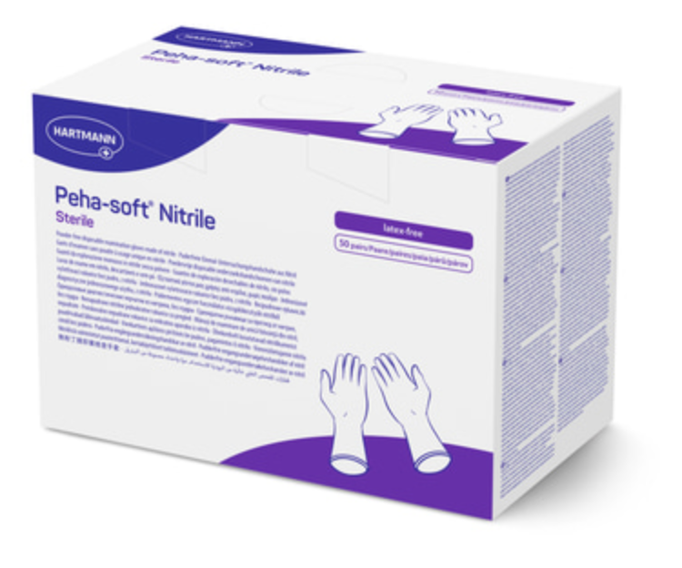 [9422133] Peha-Soft Nitrile sterile large, 50 paires