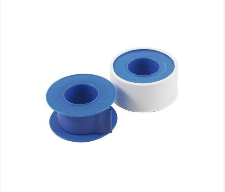 Ypsiplast Heftpflaster 2,5 cm x 5 m blau mit Schutzring wasserfest