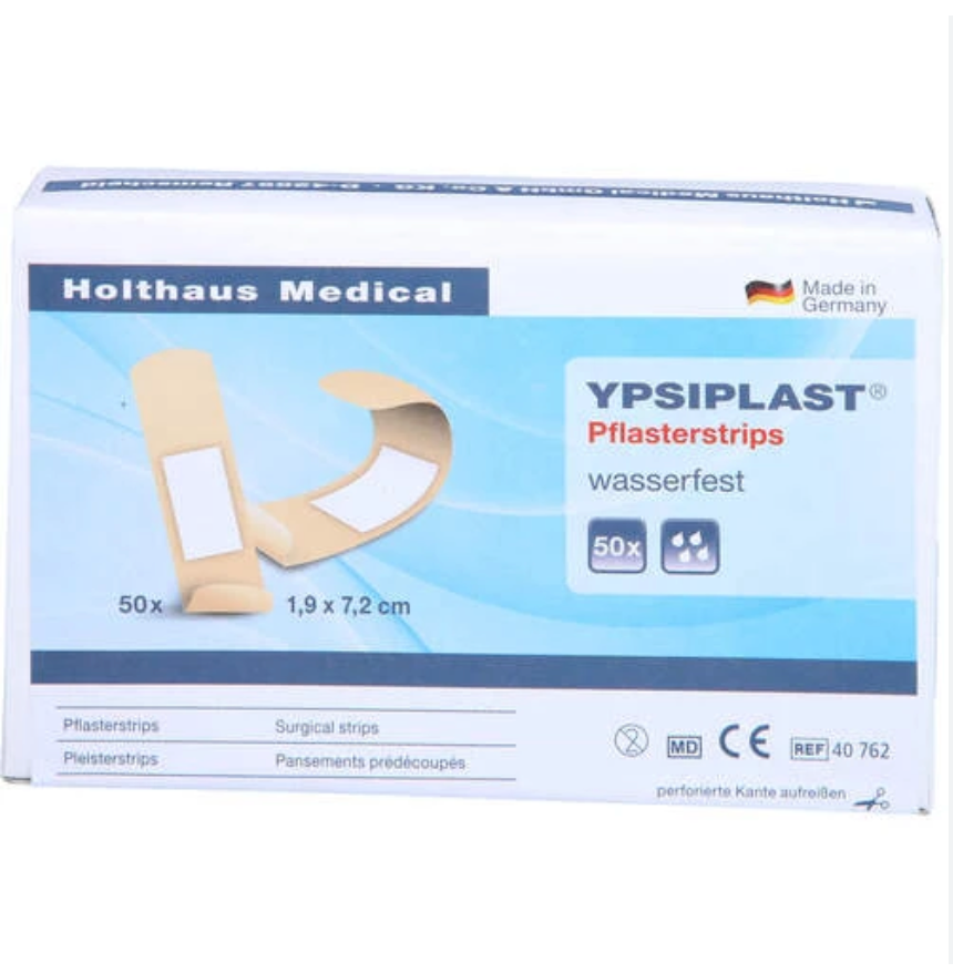Ypsiplast Pflasterstrip 1,9 x 7,2 cm 50 St.