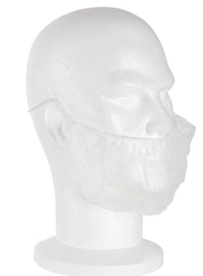 Protection barbe PP 46 x 20 cm, 10 x 100 pcs