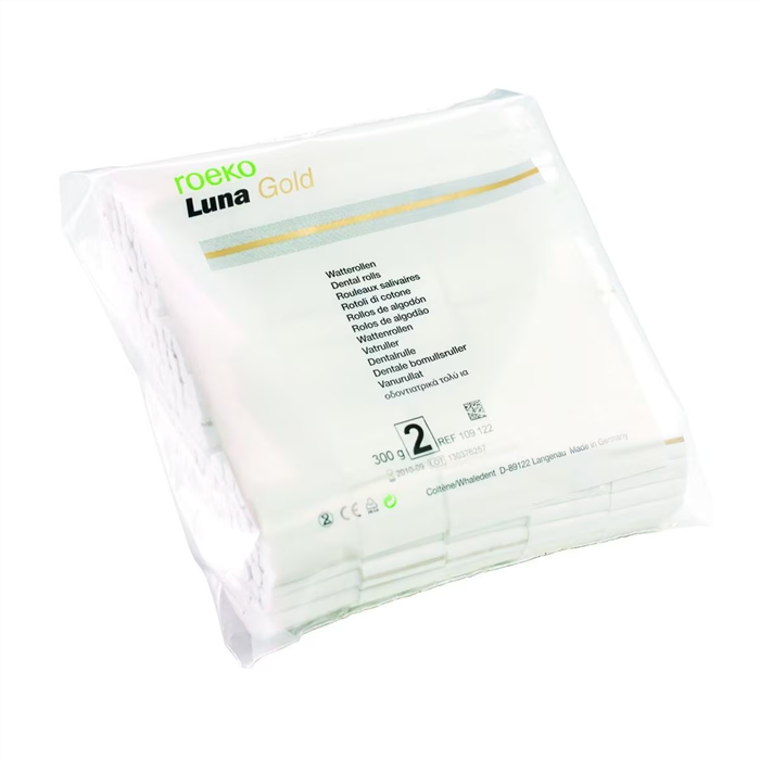[294122] Rouleaux de coton ROEKO Luna - Sachet de 500 pièces, taille 2