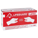 Lifeguard Latex - sans poudre, M - moyen, 100 pièces