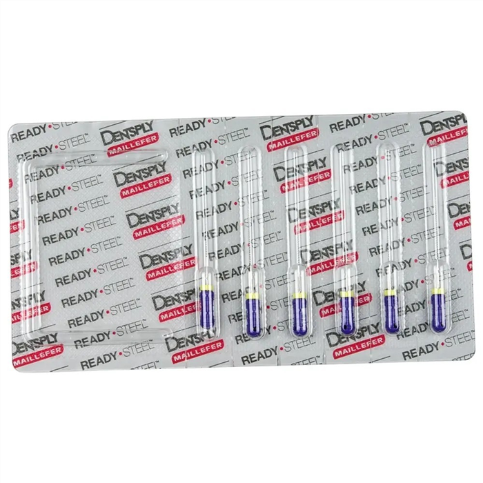 READYSTEEL K-Files - Pack 6 pièces 25 mm ISO 010