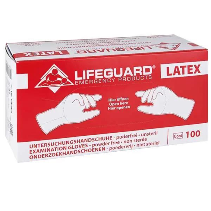 [H9 100403] Lifeguard Latex - sans poudre, L - grand, 100 pièces