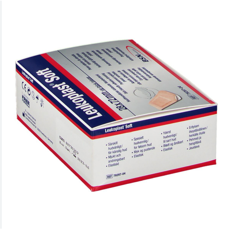 [7929704] Leukoplast Soft 28 x 72 mm, 100 pièces