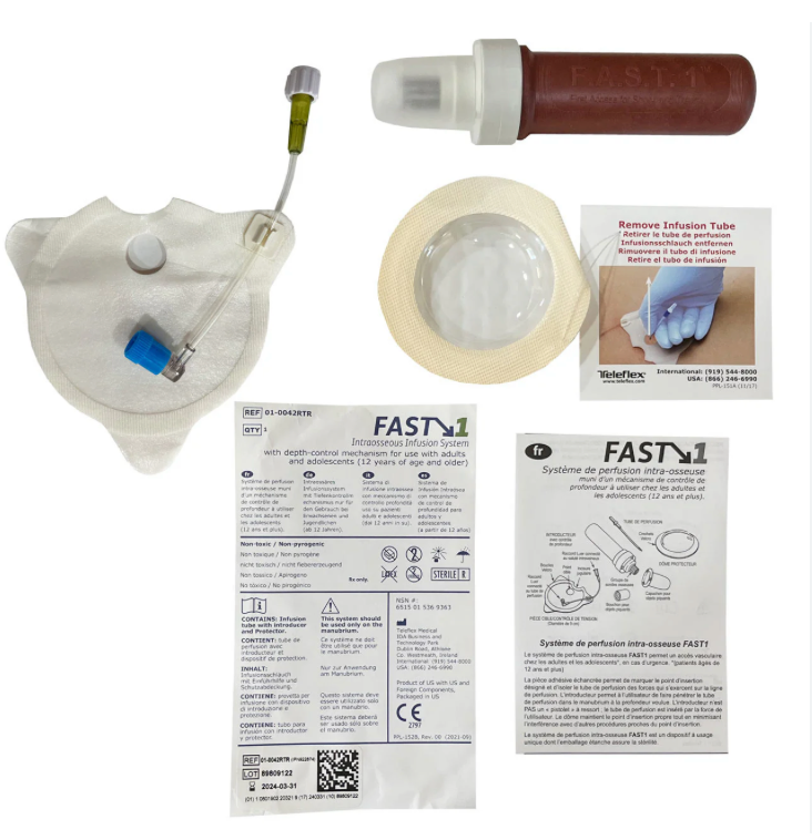 [01-0042RTR] FAST1 Intraosseous Infusion System, sterile,  pack à 10 pcs