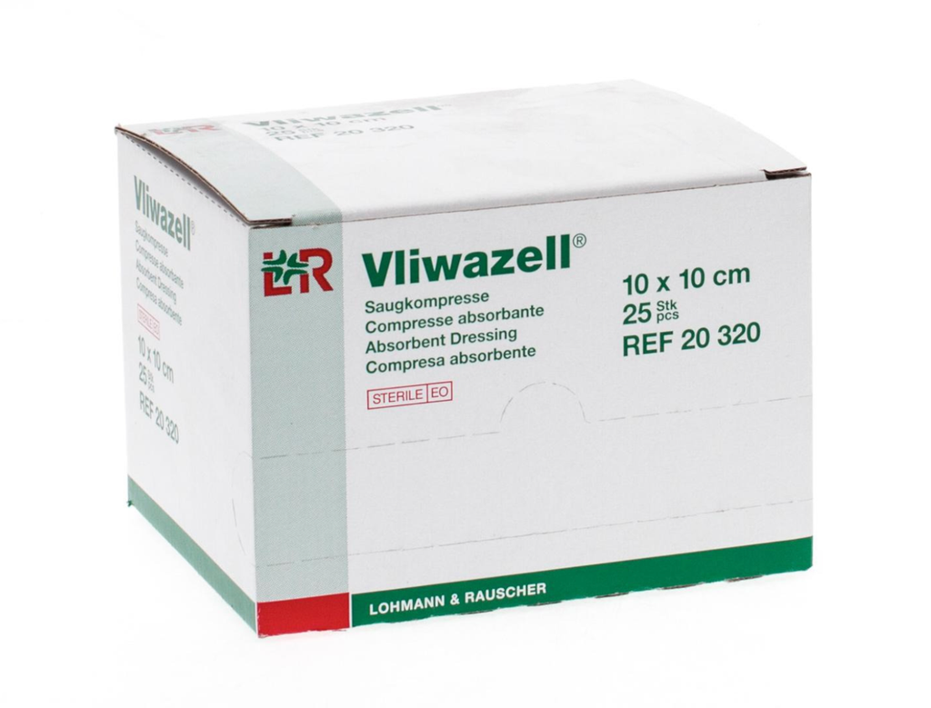 [L2 20340] Vilwazell 10x10 non stérile, 100 pièces