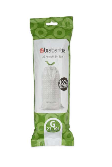 [I2 246265] Brabantia Müllbeutel 23-30 Liter, 12 Rollen a 20 Beutel, _x000D_
760 x 412 mm