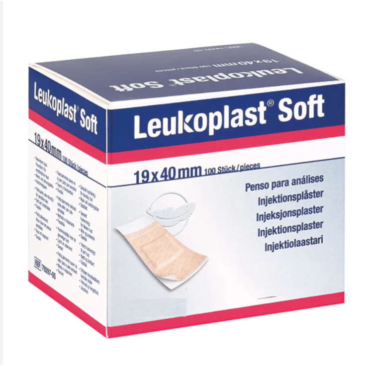 [7929705] Leukoplast Soft Inj. 19 x 40 mm, 100 pièces
