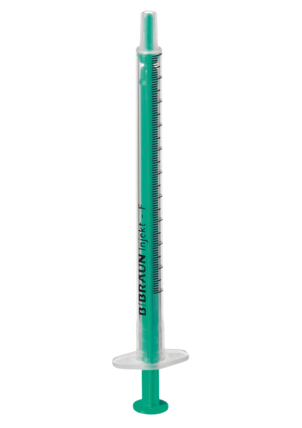 [9166017V] Seringue d’injection 1 ml graduation 0,01 ml, 100 pièces