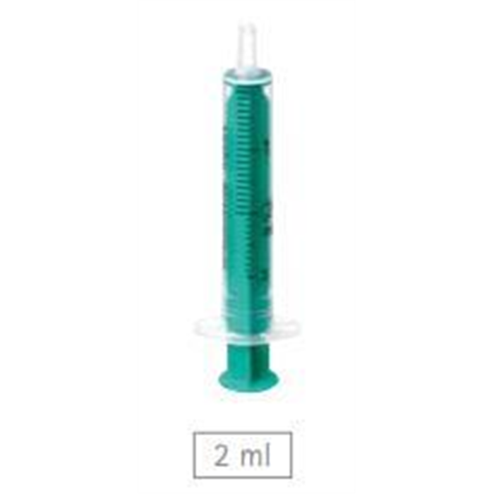 [4606027V] Injekt Solo - Seringues à usage unique avec embout Luer, 2 ml, pack de 100 pièces