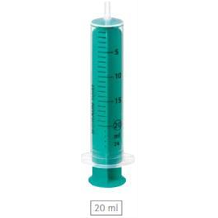 [4606205V] Injekt Solo - Seringues à usage unique avec embout Luer, 20 ml, pack de 100 pièces