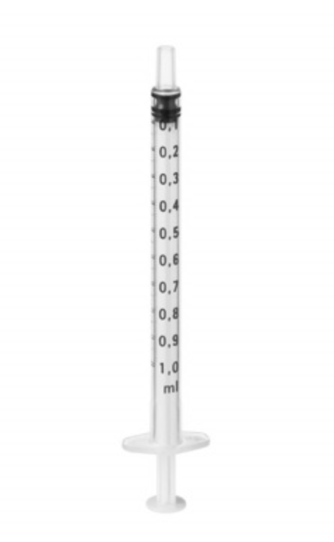 TUBERCULIN OMNIFIX 1 ml / 0,01 ml pack 100 pièces sans aiguille