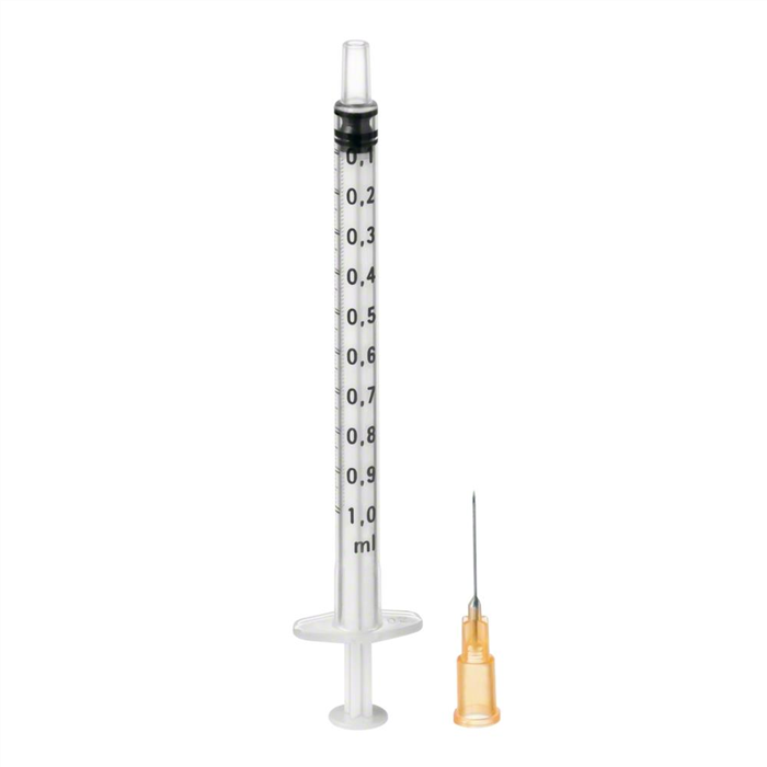 Seringues OMNIFIX-F DUO 1 ml avec aiguille Sterican 0,5 x 16 mm 100 pièces