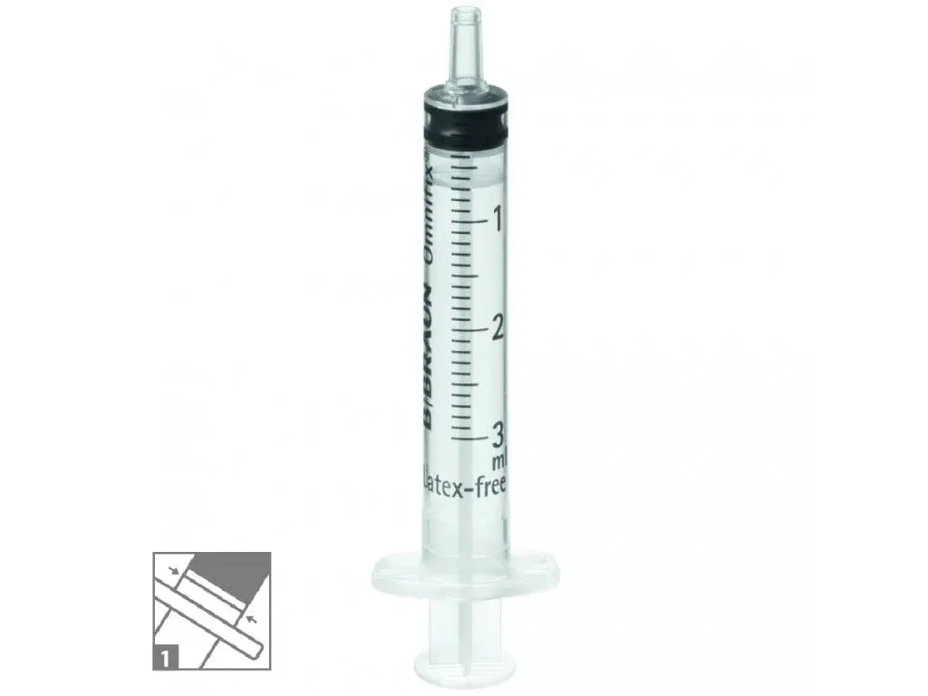 Omnifix Luer Solo 3ml, 100 pcs