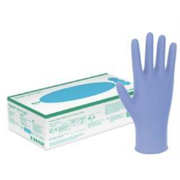 [9207716] Gants Vasco Nitril light non stériles bleu/lavande, taille 6-7, petit