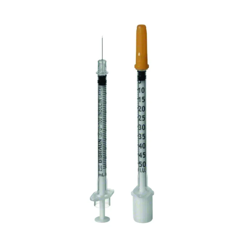 Omnican N 50, seringue à insuline, 0.5ml, _x000D_
30G x 8 mm, 100 pièces