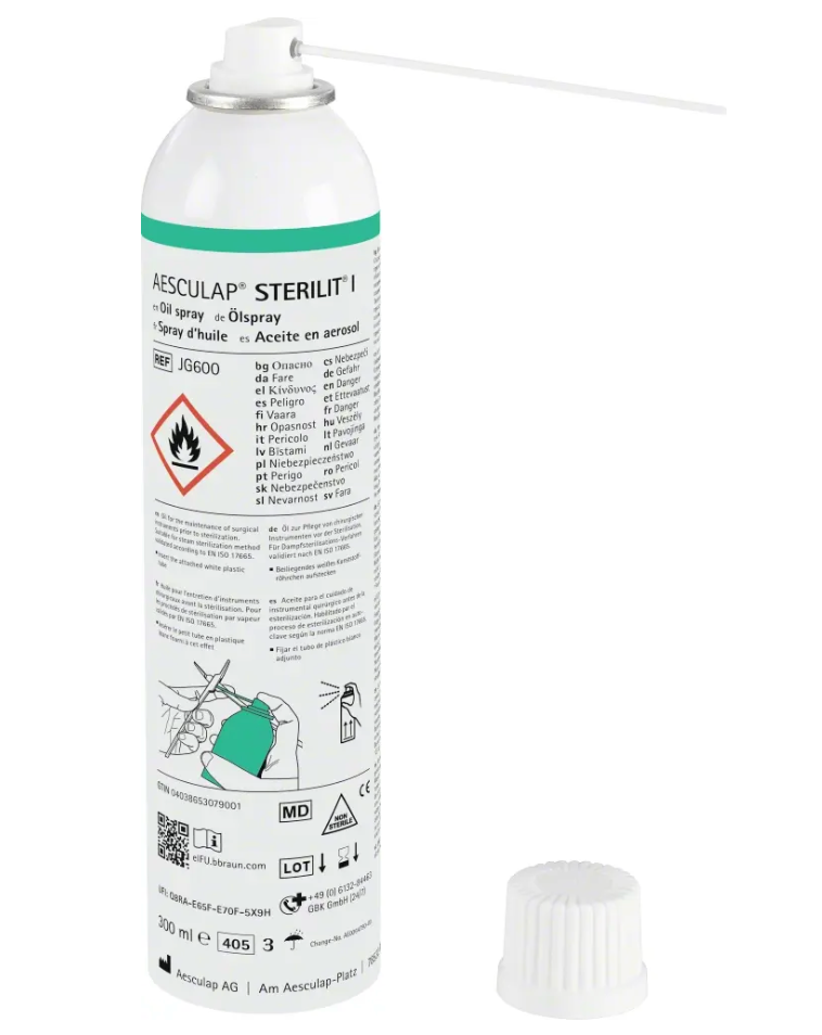 Spray huille, grande boite, pour instruments_x000D_
Boite a 6 Pcs