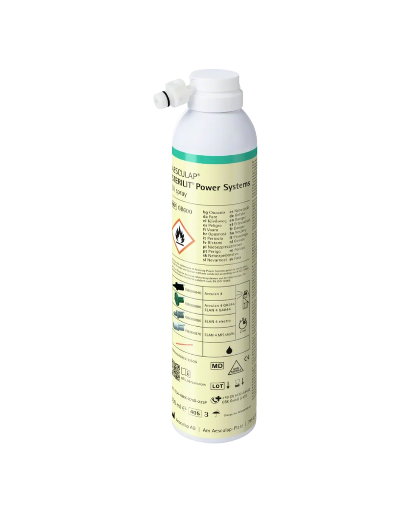 [GB600 KT] Sterilit power systems spray huille, 300 ml_x000D_
Boite a 6 Pcs