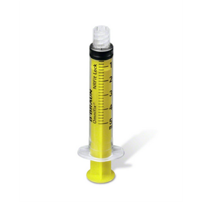 Seringue Omnifix avec embout NRFit, Lock, 5 ml, 100 pc