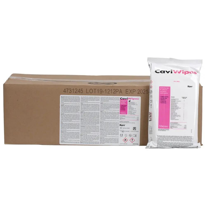CaviWipes, carton 20 x 45 pièces, 17,5 x 22,5 cm