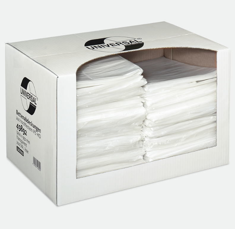 Housse de protection p. lits, 3200 x 950 x 0,010 mm, 200 pcs