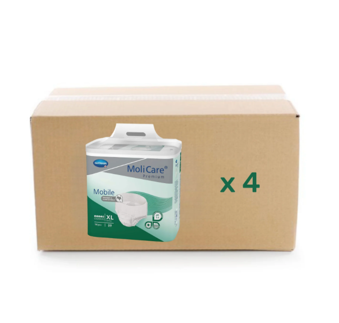 Molicare Mobile Light XL 5 Gouttes, 4x14 pcs