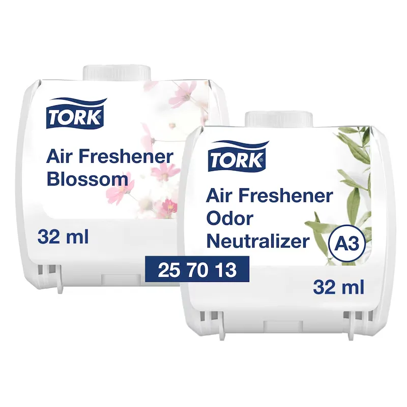 [257013] Tork desodorisant permanent Pack 2 senteurs A3, 6 pcs