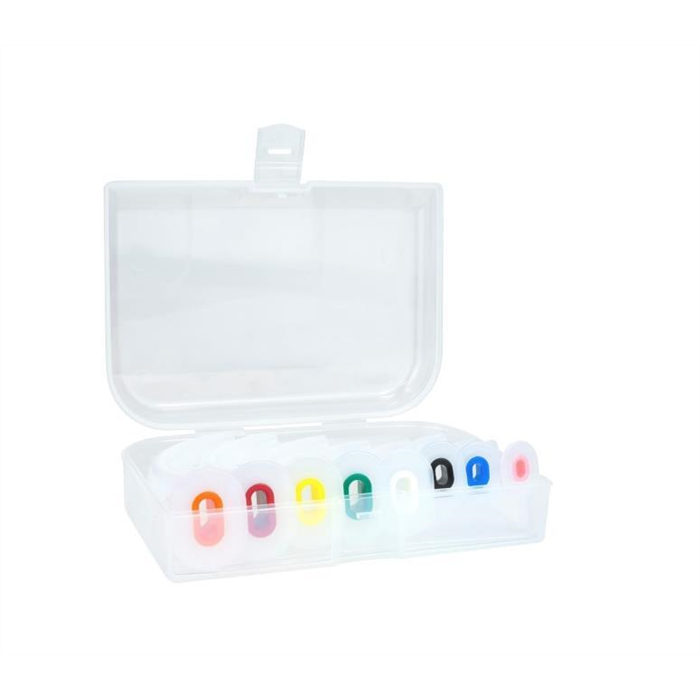 [HOT01-G000-5-BOX] Set de canules de Guedel tailles 000-5 PE+PP avec boîte de rangement