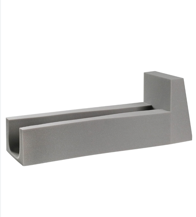 KOCH support pour béquilles sur rail aluminium 20 cm, paire