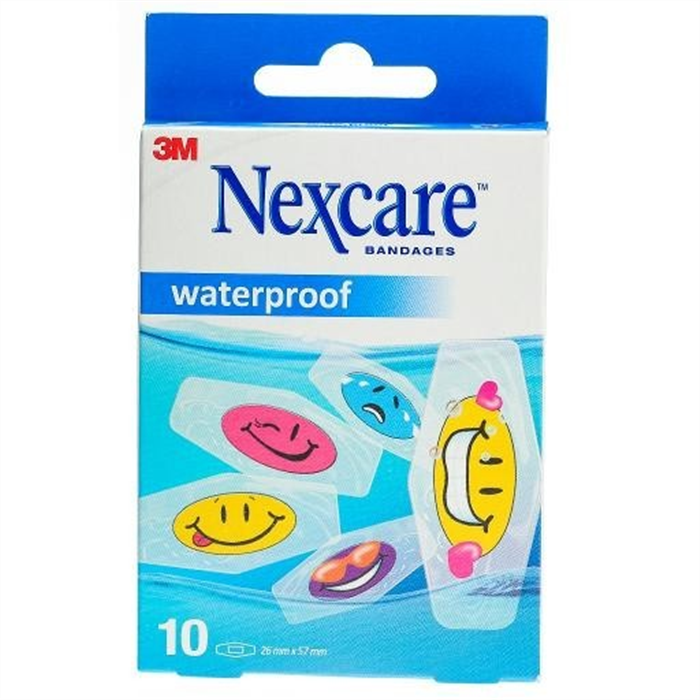 [N0610NAKDM] Nexcare Tattoo Waterproof, 26 x 57 mm, 10 pièces