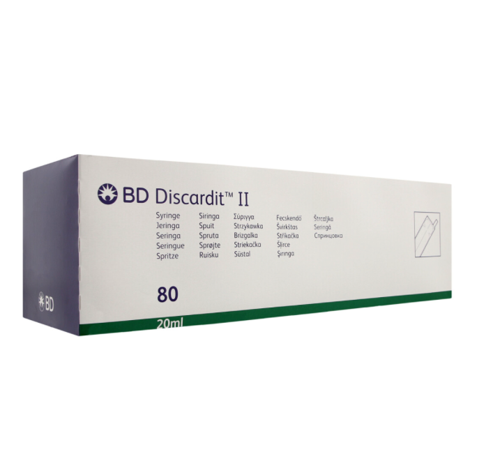[300296] BD Discardit II 20 ml 80 pcs