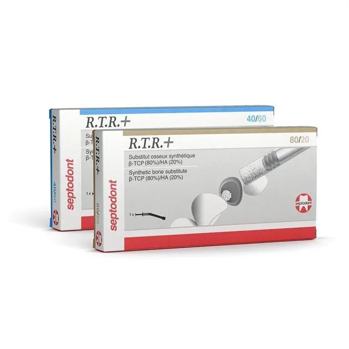R.T.R+ substitut osseux seringue 0,5 cm³ 80/20 stérile